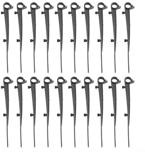 Gutter Brush Clips, Gutter Brush Leaf Guard Fixing Clips Gutter Mesh Clips - Keep Leaf Guard Brush in Place and Christmas Light Gutter Clips Black