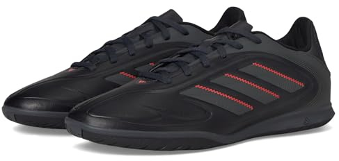 Adidas Unisex-Adult Copa Pure 3 Club Indoor Soccer, Black/Carbon/Lucid Red, 12