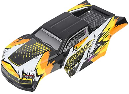 equlup Scocca per carrozzeria Auto RC, Scocca per carrozzeria Auto RC Accessorio per assemblaggio di Pezzi di Ricambio per Auto in PVC Arancione Carrozzerie per Veicoli RC per Auto SCY