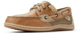 Sperry Women's Songfish 3-Eye Boat Shoe, Linen Multi, 7.5 UK