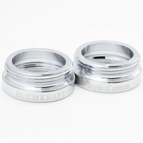 BLUMKRAFT Set di 2 adattatori per radiatore M28 x 1,5 COTERM/COTHERM (Prototipo) a M30 x 1,5 per termostato/testa termostatica M30 x 1,5 maschio