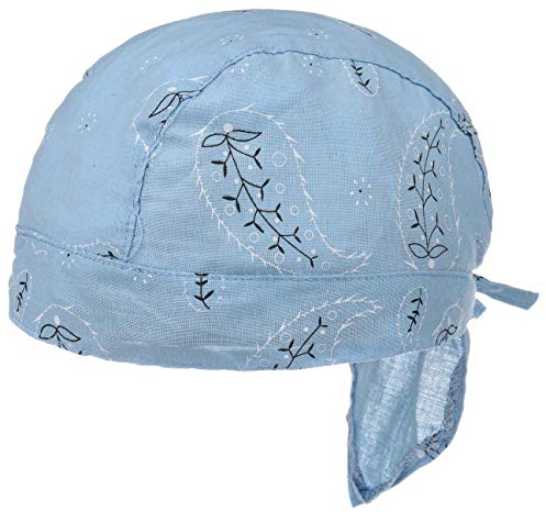 Lipodo Classic Pattern Kinderbandana - Bandana Kinder - 51-55 cm - Kopftuch aus Baumwolle Frühjahr/Sommer - Sommerbandana hellblau One Size