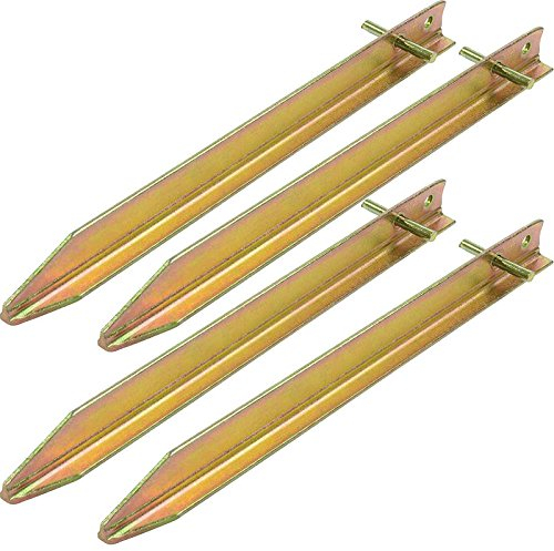 Moritz Stahl T-Profil Hering Zelthering Moritz Stahl T-Profil Hering Zelthering Camping 30-40 oder 50 cm Moritz (4 Stück, 40 cm)