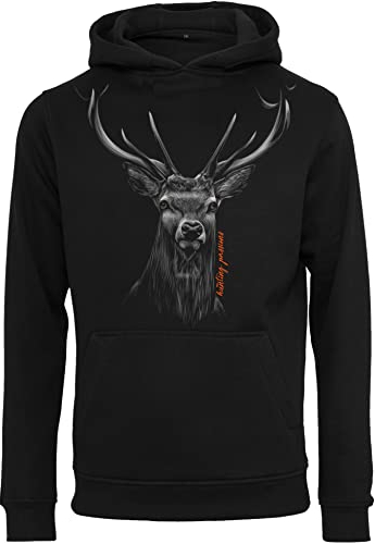 Baddery Jäger Pullover Herren - Hunting Passion - Jagd Geschenk Männer - Kleidung Zubehör (M)