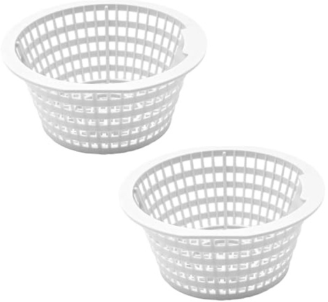 EATAKWARD Swimming Pool Skimmer Basket for Above & in Ground Pool Pool Filter Basket Replacement for Swimline Hydrotools 8928 Olympic ACM88 (Pack of 2)