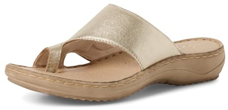 MARCO TOZZI Sandale 2-27900-44, Donna, Platinum, 37 EU