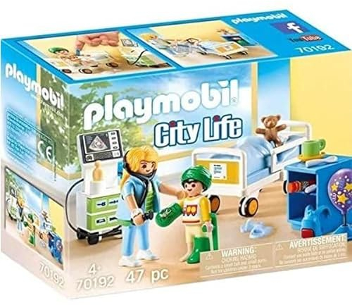 Playmobil - City Life Krankenhaus Kinderzimmer
