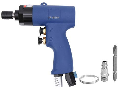 Drywall Screw Gun, Air Srewdriver Powerful Pneumatic Screw Driver Tool Drywall Screw Gun Auto Feed Collated Screw Gun Air Straight Pneumatic Screwdriver Handhold Screw Gun (Gas