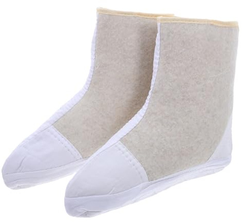 BESTYASH Boot Liner Socks Imperméables et Isolants Feutre Épais Doublure Chaude Antidérapante pour Travail Protection Renforcée pour Randonnée et Chantier