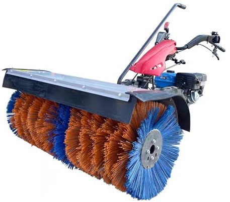 Snöplog Elstart 6,5 800A Med 800 Mm Arbetsbredd Mini Snöröjningssopmaskin SnöRöJning Utan AnsträNgning