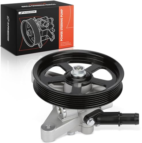 A-Premium Power Steering Pump with Pulley Compatible with Honda Odyssey 2005-2010, Pilot 2005-2008 & Acura MDX 2007-2013, V6 3.5L 3.7L, Replace # 56110RGL305, 56110RGLA01