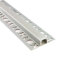 T77 LED Alu Fliesenprofil Bordüre 10mm silber 2m opal