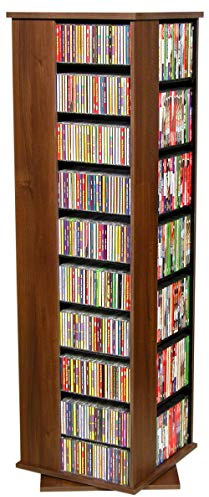 Venture Horizon Revolving Media Tower 1000 - Walnut