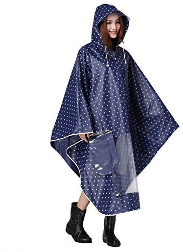 Waterproof Hooded Rain Poncho Motorcycle Raincoat Cycling Rain Jacket for Men Women Windproof Cycling Bicycle Poncho Bike Raincoat Rain Cape Poncho Breathable Motorcycle Rain Jacket for Women Men