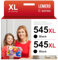 Lemero PG 545XL Schwarz Patronen Kompatibel für Canon Druckerpatronen 545 XL Multipack PG 545 XL für Canon Pixma MX495 TS3350 TS3150 TS3151 MG2555s MG2550s MG3050 MG3051 MG2950(2 Schwarz,2-Pack)