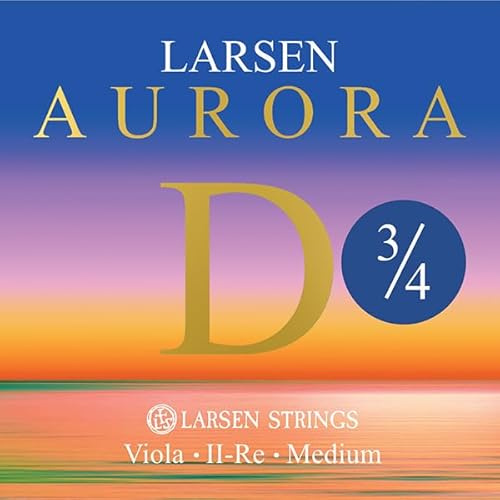 LARSEN STRINGS Aurora set di corde per viola D Medium 3/4