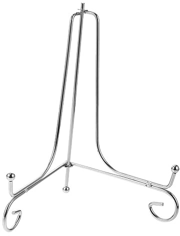 Hemobllo Portaplacas Redondo Soporte De Hierro Para Exhibición De Platos Expositor De Escritorio Para Té y Pasteles Soporte Portaplatos Para Cocina