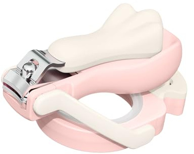 Coupe-Ongles pour Bébé Ciseaux à Ongles de Pieds | Ciseaux Pliants avec Loupe et Lumière LED pour Adultes Personnes Âgées Animaux