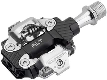 Wolf Tooth ALT XC Clipless Pedal in Schwarz für Mountainbike/Gravel Bikes/Rennrad