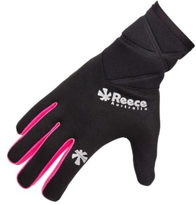 Reece Hockey Handschuh - Power Player Handschuh - Silikonstollen für Einen Besseren Griff und Einen Vollständigen Schutz - Linkshandschuh - Hockey Handschuhe Kinder - Rosa - Größe S
