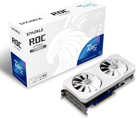 Sparkle Intel ARC A770 ROC Luna 16GB White