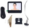 BuyWeek Mirilla Digital Puerta Wifi, HD 1080P Cámara de Mirilla Inalámbrica con Visión de 120 Grados Visor de Puerta Digital con Monitor a Color de 4,3 Pulgadas