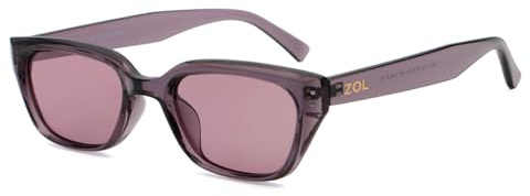 ZOL AIVA Occhiali da Sole Unisex Polarizzati UV400, Montatura e Lenti in Policarbonato Leggere e Resistenti, Cerniere Rinforzate, Design Elegante per Guida e Attività Outdoor