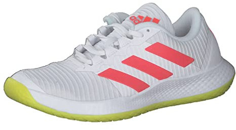 adidas Damen Forcebounce W Laufschuhe, Mehrfarbig (Ftwbla Rojsol Amaaci), 42 EU