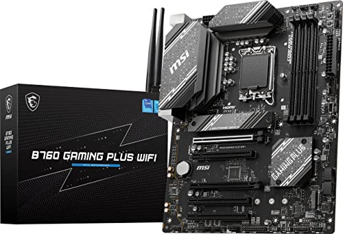 MSI PLACA Base Pro B760 Gaming Plus WiFi 1700 ATX 4XDDR5