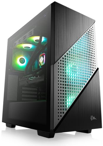Boost Boxx Gaming PC mit Windows 11 Home, AMD Ryzen 7 7800X3D 8X 4200 MHz, 1000 GB M.2 SSD, 16 GB DDR5-RAM, Radeon RX 7900 XT, ASRock Mainboard, USB 3.2, M10280H