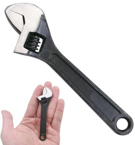 YAISUHCHNYE Mini Adjustable Spanner 4 Hand Wrench Tools Multifunction Adjustable Wrench Portable Adjustable Spanner for Industry and Auto Repair