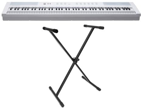 Kurzweil KAE1-WH Stage Piano Keyboard Weiss 88 Tasten + keepdrum Keyboardständer
