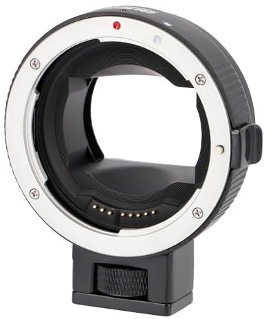 ayex Objektivadapter AF Autofokus Kompatibel mit Canon EF/EF-S-Objektiv Kompatibel mit Sony E-Mount-Kamera EF-NEX II