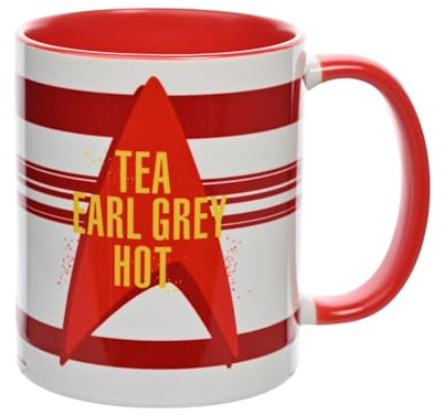 Star Trek Tea, Earl Grey, Hot Mug (320ml / 11oz) | Star Trek Captain Picard Ceramic Mug | Star Trek Gifts, Collectibles, and Official Merchandise