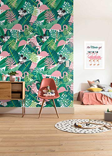Komar Disney Minnie Tropical Papier Peint pour Chambre d'enfant 200 x 280 cm