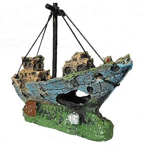 Décorations d'aquarium Aménagement paysager Trou de souche d'arbre Cachettes de grottes rocheuses Réservoir de poissons en pierre Résine Bois flott fournitures de maison Accessoires de château