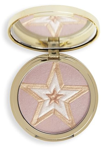 Revolution Pro Luxury Compact Powder with Star Design, Blush and Highlight, Party
