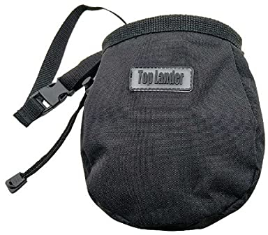 Top Lander Chalkbag Bouldern groß Universeller Magnesiumbeutel zum Boulder Klettern Hochwertiger Kreidebeutel für Crossfit Schiesssport und Gewichtheben