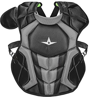 All Star S7 Axis NOCSAE Certifed Baseball Catcher's Chest Protector - Ages 12-16