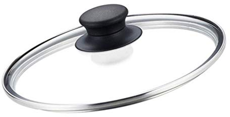 Pannlock Byte av pannlock Transparent glaskastrulllock för att passa alla sås- och stekersättningslock (klar 22 cm)