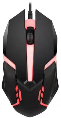 BaYuYPOO Wired LED Gaming Mouse - 5000 DPI Optical Computer for Desktop, Laptop Gamer
