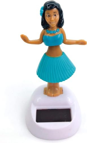 Girl Figure, Dashboard Doll, Solar Powered Dancing Girl, Car Dashboard Decoration, Swinging Bobble Toy, Car Ornaments Dolls, Hawaiian Girl Solar Dancing Ideal For Windowsill, Car, Desk Novelty Toys