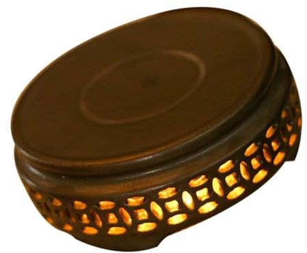 GARVALON 1pezzi Incenso Bruciatore Vintage Supporto Per Bruciatore Di Incenso Base Per Di Porta Di Per Casa e Ufficio Decorazione Luminosa Per Aromaterapia