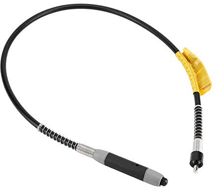 LUCKDANO Traie di Prolunga, Albero Flessibile per Trapano Estensione in Acciaio Inossidabile 6 Mm per Grande Smerigliatrice Elettrica