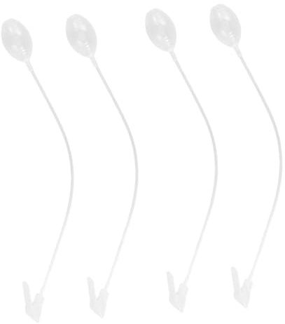 SOIMISS 4 Pièces Chapeau Lapin Transparent avec Oreilles Mobiles Bonnet Oreilles Qui Bougent à Presser Accessoire DIY Cosplay et Fête