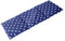 Kirschkernkissen 20x50cm groß 3-Kammer - Wärmekissen, Körnerkissen - Kissen - Sterne-blau, 50 x 20 cm, Kirschkerne