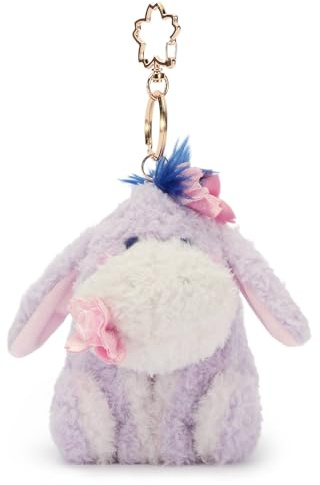 Disney Store Official Japon, Porte-clés Petite Peluche Bourriquet Sakura, Winnie l'ourson, 11 cm