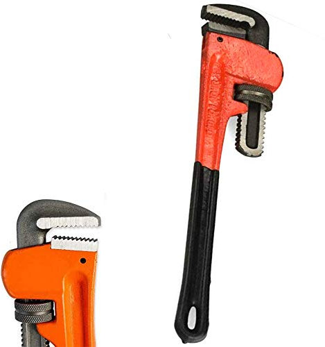 DOBO Chiave Americana Giratubi con Apertura Regolabile Misure Varie Idraulico idraulica Corpo in ghisa Chiave Inglese Gira Tubo (25 cm)