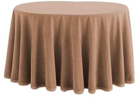 Ropa o Falda Camilla, Enaguilla Ovalada de Tejido Chenilla, Medida 90x120 cm, Color Beig. Mantiene el Calor. Aspecto Aterciopelado y Tacto Muy Suave.