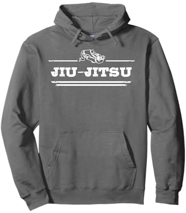 Jiu Jitsu Brésilien Vintage Cadeau Pour Praticiens Jiu-Jitsu Sweat à Capuche